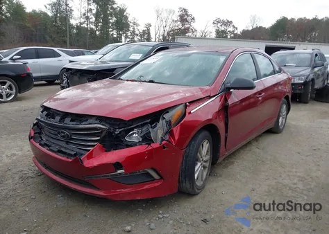 2015 Hyundai Sonata Se из США, поврежденный, VIN 5NPE24AF5FH128093